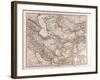 Map of Iran, 1876-null-Framed Giclee Print