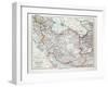 Map of Iran 1899-null-Framed Premium Giclee Print