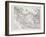 Map of Iran 1899-null-Framed Giclee Print