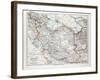 Map of Iran 1899-null-Framed Giclee Print