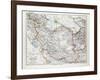 Map of Iran 1899-null-Framed Giclee Print