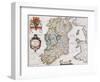 Map of Ireland, 1635-Willem Janszoon Blaeu-Framed Giclee Print