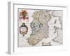 Map of Ireland, 1635-Willem Janszoon Blaeu-Framed Giclee Print