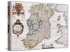 Map of Ireland, 1635-Willem Janszoon Blaeu-Stretched Canvas