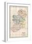 Map of Ireland before the English Invasion, circa 1580-null-Framed Giclee Print