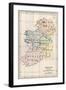 Map of Ireland before the English Invasion, circa 1580-null-Framed Giclee Print