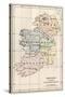 Map of Ireland before the English Invasion, circa 1580-null-Stretched Canvas