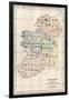 Map of Ireland before the English Invasion, circa 1580-null-Framed Giclee Print