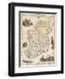Map of Ireland from 'The History of Ireland' by Thomas Wright, Published C.1854-null-Framed Giclee Print