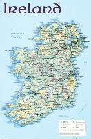 Map of Ireland-null-Lamina Framed Poster