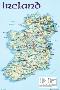 Map of Ireland-null-Lamina Framed Poster