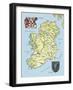 Map of Ireland-null-Framed Giclee Print