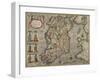 Map Of Ireland-null-Framed Giclee Print