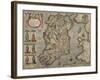 Map Of Ireland-null-Framed Giclee Print