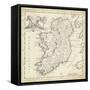 Map of Ireland-T. Jeffreys-Framed Stretched Canvas