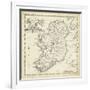 Map of Ireland-T. Jeffreys-Framed Premium Giclee Print