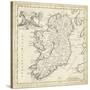 Map of Ireland-T. Jeffreys-Stretched Canvas