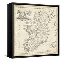 Map of Ireland-T. Jeffreys-Framed Stretched Canvas