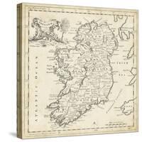 Map of Ireland-T. Jeffreys-Stretched Canvas