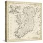 Map of Ireland-T. Jeffreys-Stretched Canvas