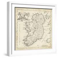 Map of Ireland-T. Jeffreys-Framed Art Print