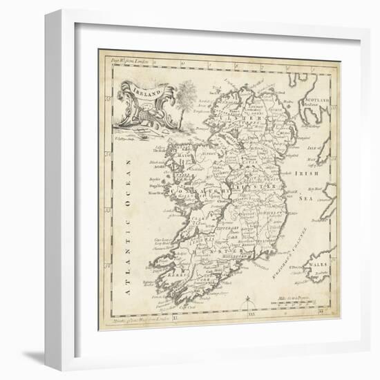 Map of Ireland-T. Jeffreys-Framed Art Print