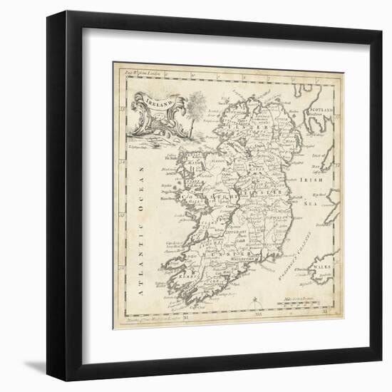 Map of Ireland-T. Jeffreys-Framed Art Print