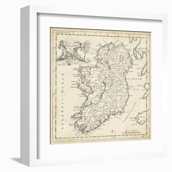 Map of Ireland-T. Jeffreys-Framed Art Print