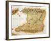 Map of Island of Trinidad, 1777, Trinidad and Tobago, 18th Century-null-Framed Giclee Print