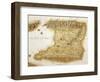 Map of Island of Trinidad, 1777, Trinidad and Tobago, 18th Century-null-Framed Giclee Print