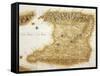 Map of Island of Trinidad, 1777, Trinidad and Tobago, 18th Century-null-Framed Stretched Canvas