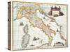 Map Of Italy, 1631-Johannes Blaeu-Stretched Canvas