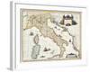 Map Of Italy, 1631-Johannes Blaeu-Framed Giclee Print