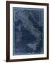 Map of Italy Blueprint-Vision Studio-Framed Art Print