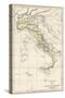 Map of Italy, During the Time of Caesar Augustus to Emperor Constantine-null-Stretched Canvas