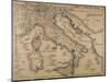 Map of Italy, from Geographiae Opus Novissima-null-Mounted Giclee Print