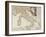 Map of Italy in 1743-null-Framed Giclee Print