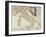 Map of Italy in 1743-null-Framed Giclee Print