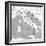 Map of Italy in 1815, from 'Europe in the Nineteenth Century: an Outline History, Published in 1916-null-Framed Giclee Print