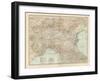 Map of Italy, Northern Part-Encyclopaedia Britannica-Framed Art Print