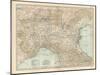 Map of Italy, Northern Part-Encyclopaedia Britannica-Mounted Art Print