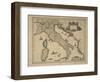Map of Italy-Joan Blaeu-Framed Giclee Print