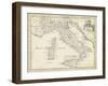 Map of Italy-T. Jeffreys-Framed Art Print