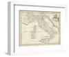 Map of Italy-T. Jeffreys-Framed Art Print