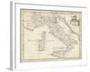 Map of Italy-T. Jeffreys-Framed Art Print