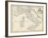 Map of Italy-T. Jeffreys-Framed Art Print