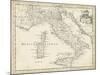 Map of Italy-T. Jeffreys-Mounted Art Print