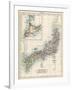 Map of Japan, 1870s-null-Framed Giclee Print