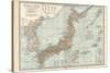 Map of Japan and Korea. Insets of Kurile Islands and Liu-Kiu Islands and Formosa (Taiwan)-Encyclopaedia Britannica-Stretched Canvas