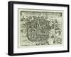 Map of Jerusalem, 1661-Electus Zwinner-Framed Giclee Print